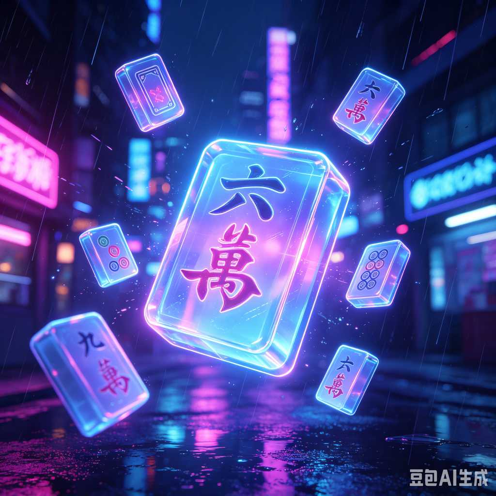 stable print mahjong set